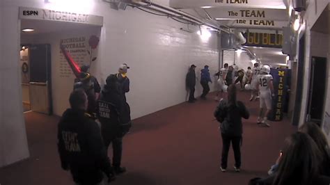 New Video Sheds Alternate Angle On Michigan Stadiums Tunnel Following