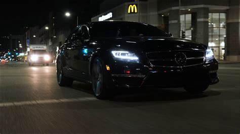 Mercedes Benz CLS 63 AMG NightRun YouTube