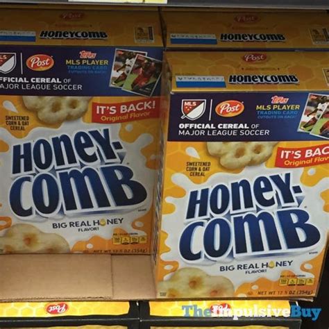 Back On Shelves Post Honeycomb Cereal With Its Original Flavor The