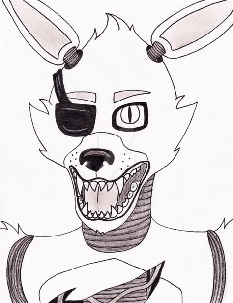 Foxy Fnaf Drawing At Explore Collection Of Foxy
