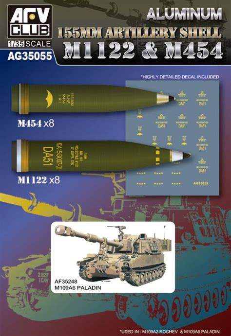 Us M1122 And M454 155mm Artillery Shells Aluminium John Ayrey Die Casts