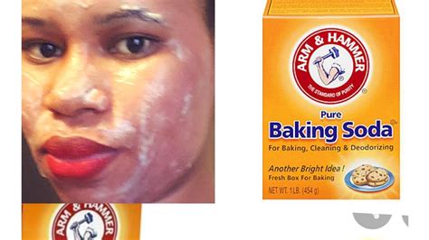Diy Baking Sodalemon Juice Mask For Faster Brighter Skin Youtube