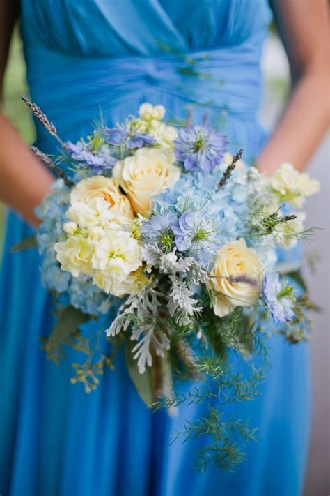 Nigella Lavender Ming Dusty Miller Stock Roses Hydrangea Seeded