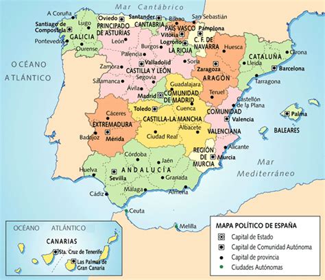Geography And History Blog 1º Eso España Político Ccaa Y Provincias