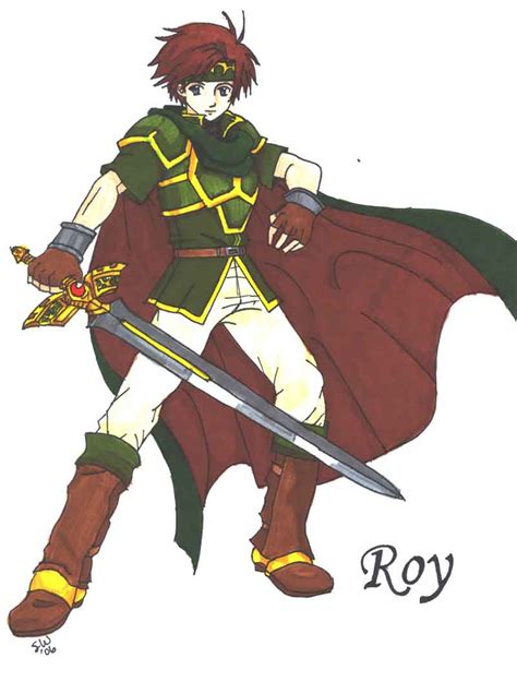 Roy Ssb Fire Emblem By Animeadict On Deviantart