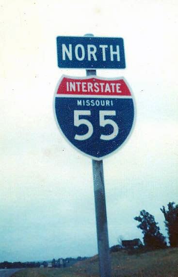 Missouri Interstate 55 Aaroads Shield Gallery