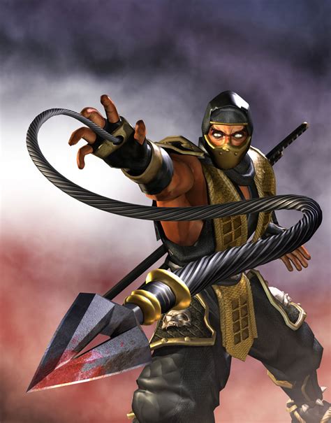 Mortal Kombat Scorpion Concept Art
