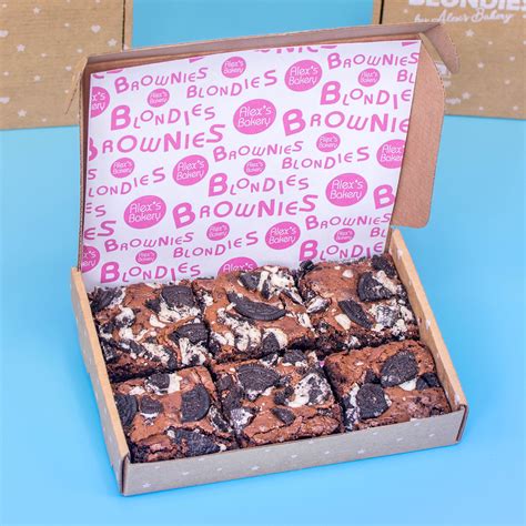 Cookies And Cream Brownie Box Alexs Bakery