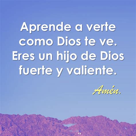 Aprende A Verte Como Dios Te Ve