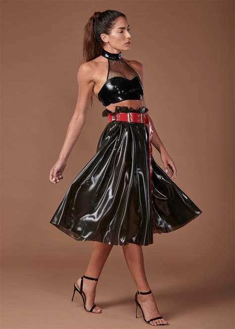 Latex Rubber Skirts And Pants For Women By Vex Clothing Custom Made
