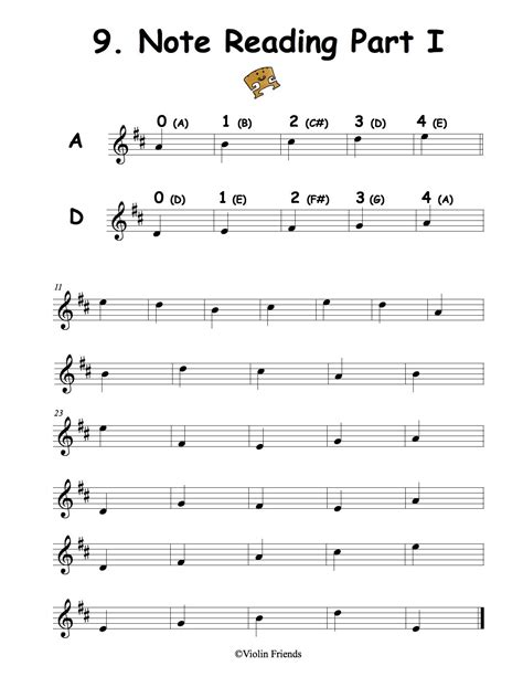 Printable Piano Easy Music To Read Beginners