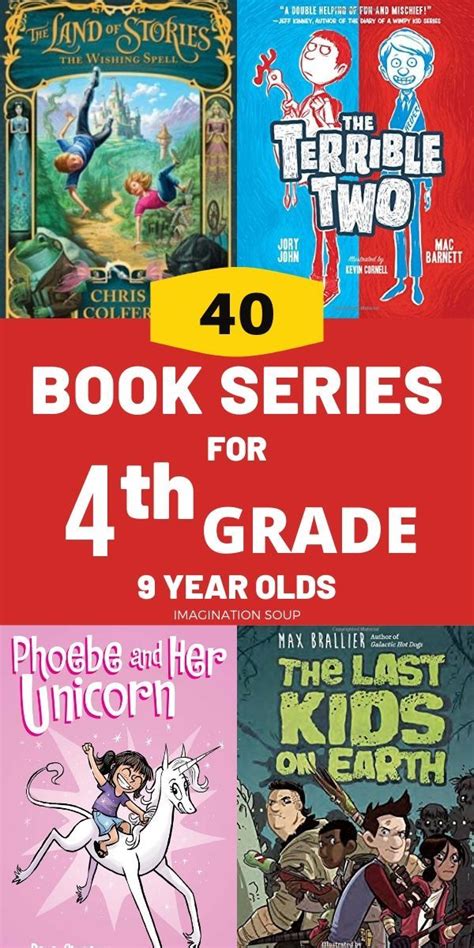 40 Good Book Series For 4th Graders That Will Keep Them Reading