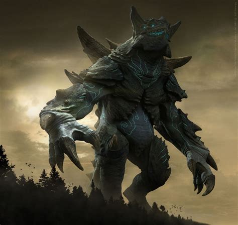 Marcusd Cgsociety Org Art Kaiju Titanus Sci Fi D Monster Concept Art Fantasy