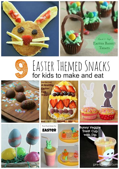 Easter Snacks For Kids And The Books To Read With Them