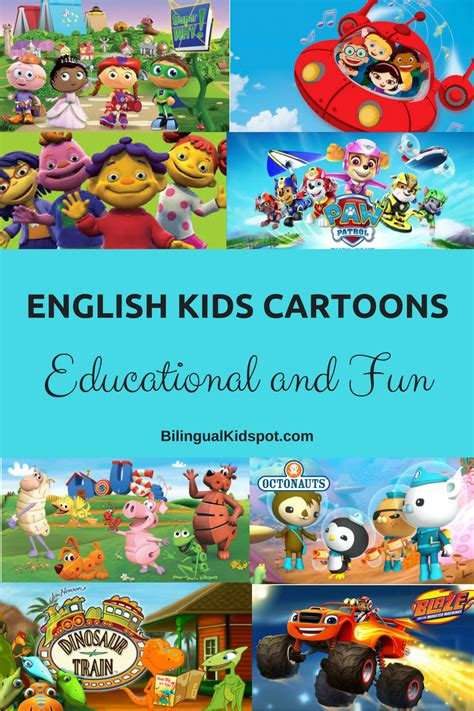 English Cartoons For Kids Educational And Fun Bilingual