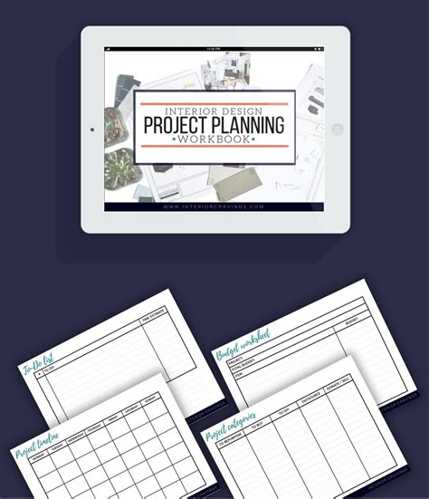 Project Planning Workbook Interior Cravings Home Decor Inspiration