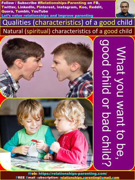 What Are The Qualities Characteristics Of A Good Child Full List