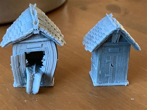 Dnd Mimic Outhouse And Door Set Etsy