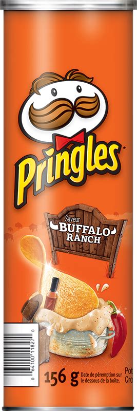 Croustilles Pringles Saveur Buffalo Ranch