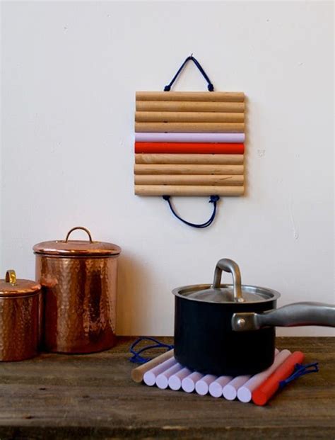 16 Diy Trivets And Potholders Via Brit Co Diy Projects To Try Wood