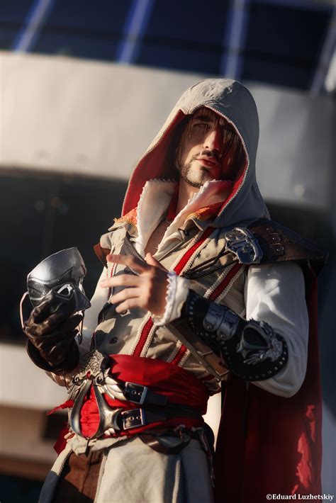 Ezio Auditore Assassins Creed 2 Cosplay Art By Leonchirocosplayart