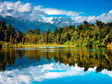 South Island West Coast Scenery Of New Zealand New Zealand Lakes