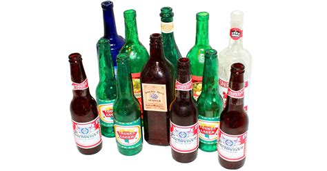 Fake Glass Breakaway Prop Bottles Drunkmall