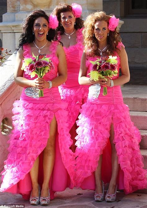 pin on worst bridesmaids dresses ever