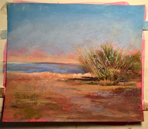 Warm Dune By Sandi Graham Pastels Painting Pastel Painting Soft Pastel