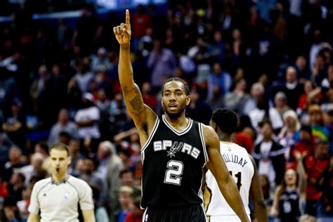 • kawhi leonard does not speak often in public, and when he does the results are sparse and but kawhi's importance to the spurs and their hopes of another title runs much deeper than his. It's Time to Start Giving Kawhi Leonard Proper MVP Consideration | Complex