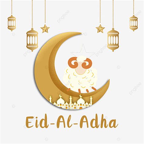 Gambar Kambing Kartun Sempadan Islam Hari Raya Aidil Adha Eid Al Adha
