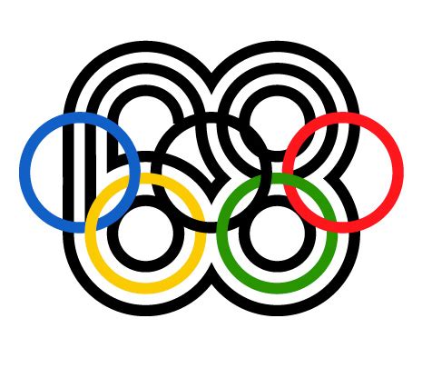 Los mejores logos de todos los juegos olímpicos. File:68 Olympic emblem.png - Wikimedia Commons