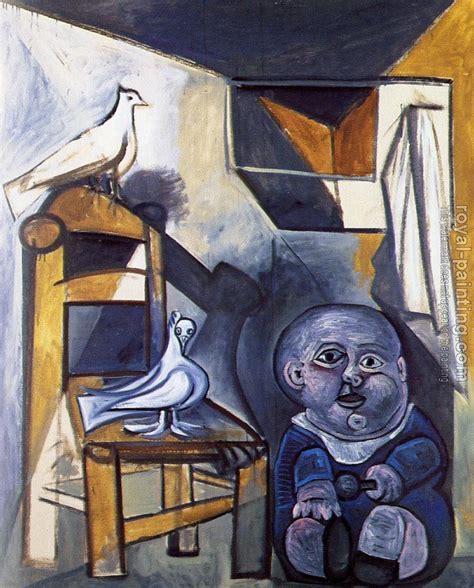 Child With Doves By Pablo Picasso Oil Painting Reproduction