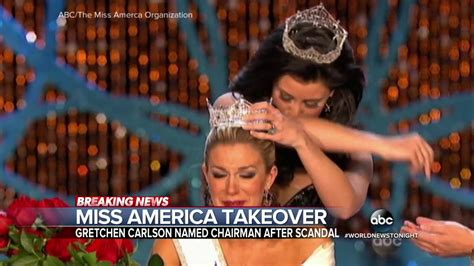 Former Fox News Anchor Gretchen Carlson Becomes Miss America S New Chairwoman Youtube