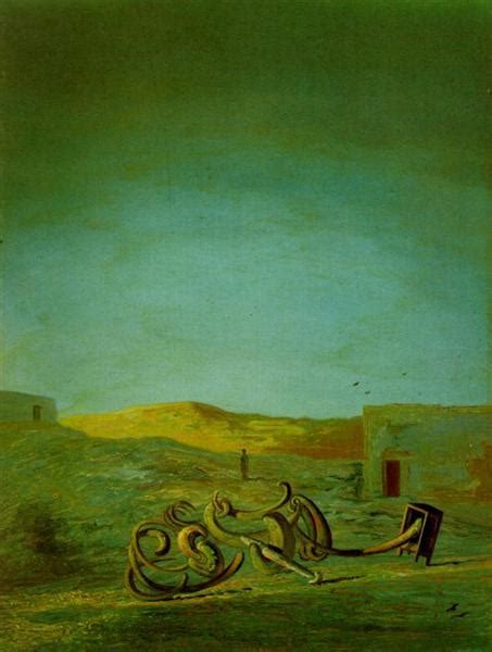 Untitled Desert Landscape 1934 Salvador Dali