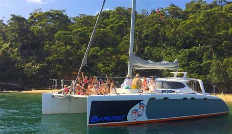 Barefoot Boat Hire Private Catamaran Hire On Sydney Harbour