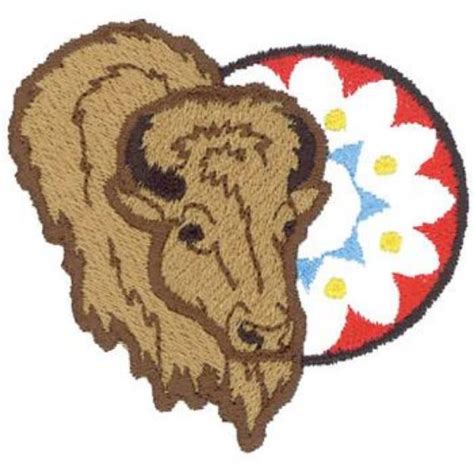 Buffalo Design Machine Embroidery Design Embroidery Library At