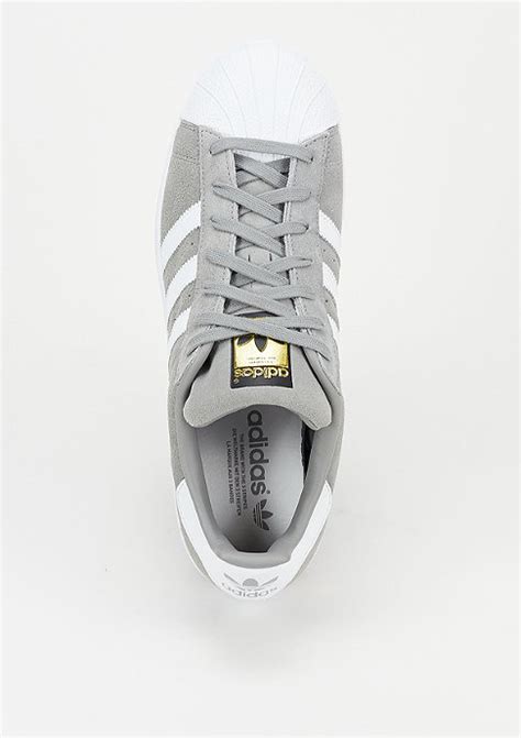 Adidas Schuh Superstar Suede Solid Grey Snipes Onlineshop
