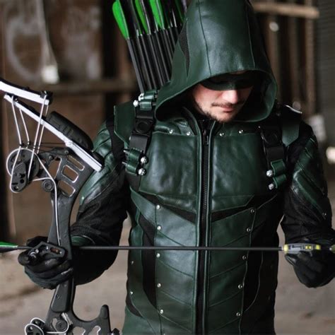 Green Arrow Season 5 Jacket Marvel Jacket