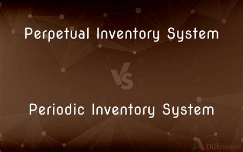 Perpetual Inventory System Vs Periodic Inventory System Whats The