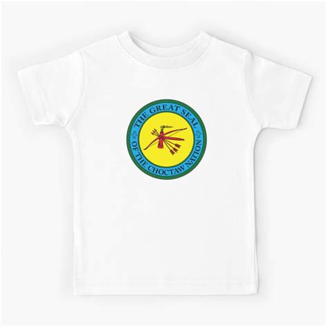 Choctaw Nation Great Seal Kids T Shirt For Sale By Funwithflags