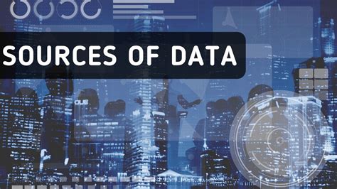 Sources of Data - Types and Ways of Collecting Data | Marketing91