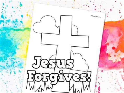 Jesus Forgives Printable Ministryark