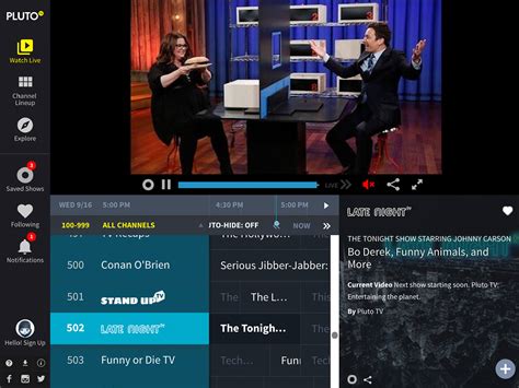 Lean back and space out to familiar favorites like sports, music, news name: Pluto TV: 100+ Free Channels - Download