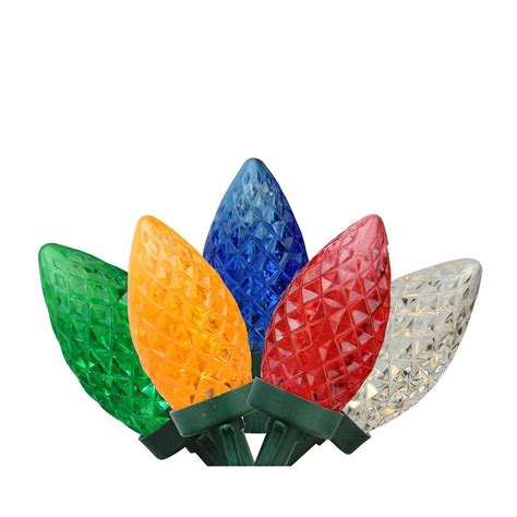 Northlight 100 Commercial Length Multi Color Led Faceted C9 Christmas