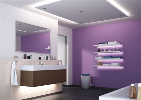 Da kann es dann schon mal. LED-Beleuchtung im Bad: Wellness im Badezimmer mit LED ...