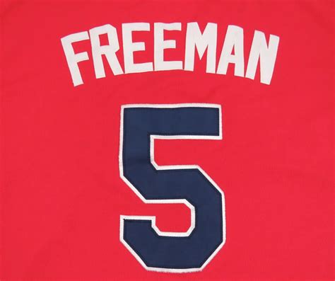 Youth Majestic Freddie Freeman White Atlanta Braves Official Cool Base