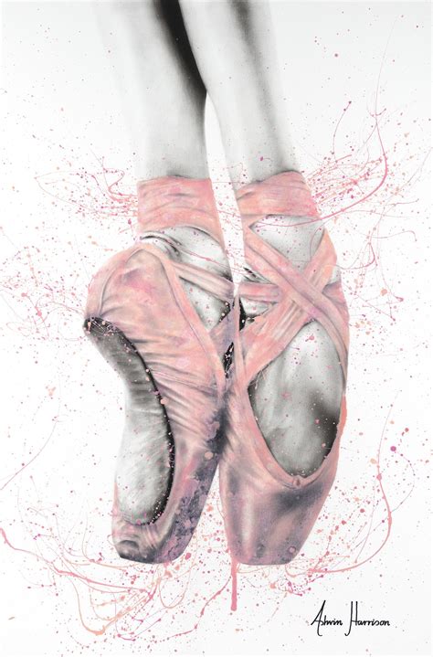 Art Ballet Ballerina Painting Ballet Shoes Ballet Pink Ballet