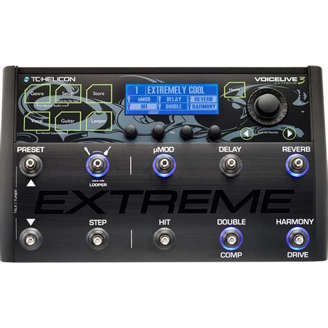 TC Electronic VoiceLive 3 Extreme Vocal Effect Processor | Guitar effects, Effects processor, Guitar