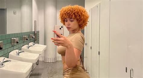 ice spice switched up her hair and compares herself to movie star 5treet fame